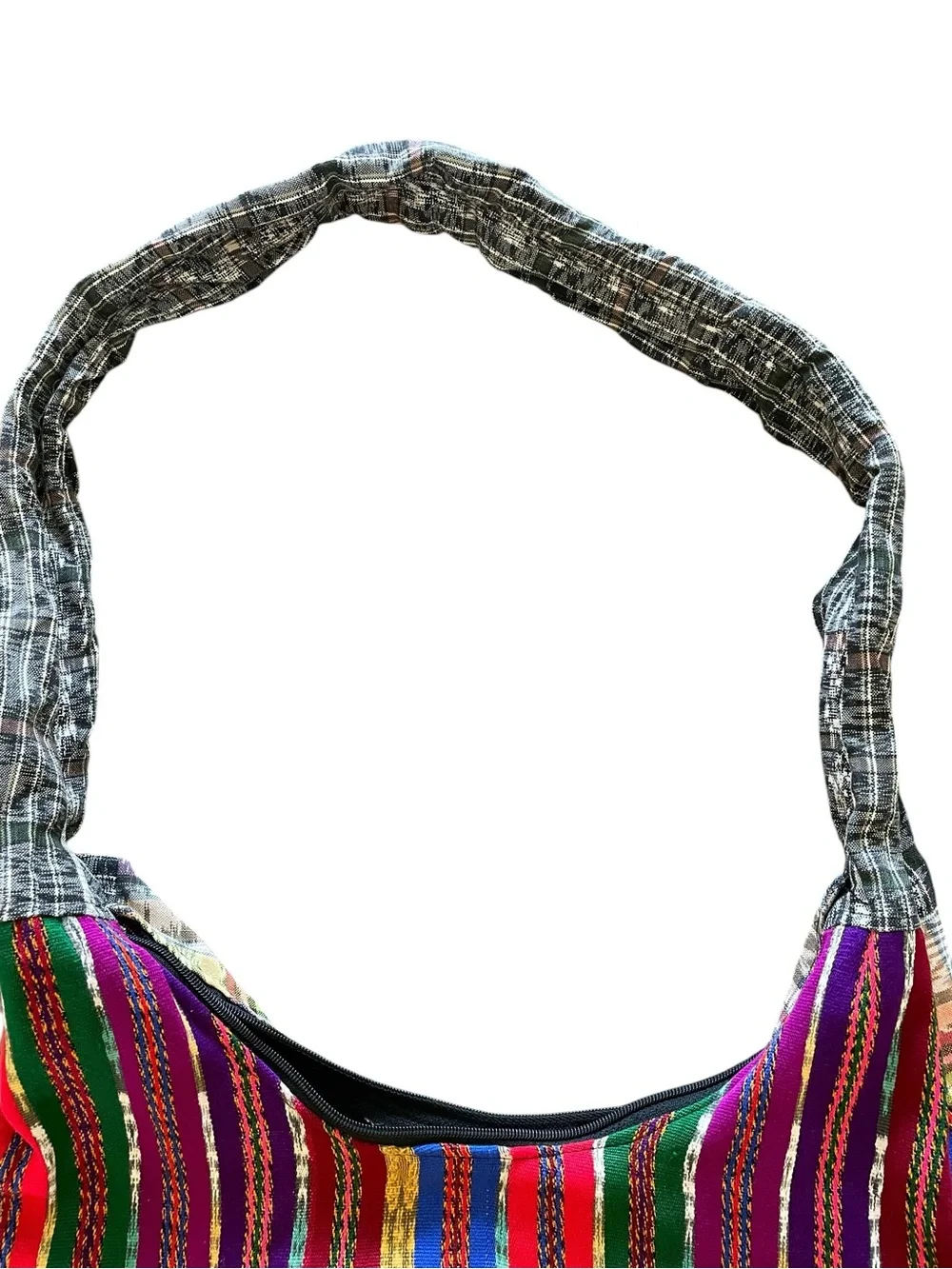 BOHEMIAN FLORAL EMBROIDERED PATCHWORK HOBO BAG Oversized Festival